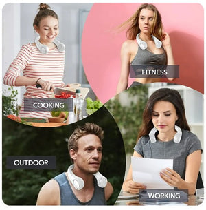 Ventilador De Cuello Recargable - Keuma Wind® Oferta Limitada 2x1