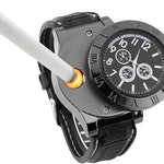 Reloj Analógico con Encendedor USB Recargable - huayue