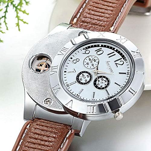 Reloj Analógico con Encendedor USB Recargable - huayue