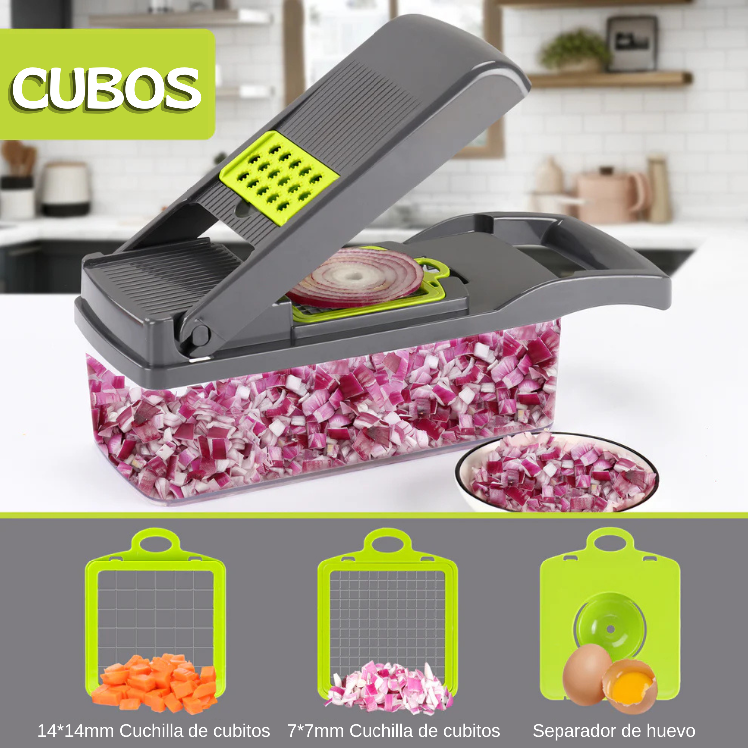 Cortador Verduras Frutas Multifuncional - Veggie Chopper® Oferta limitada 2x1