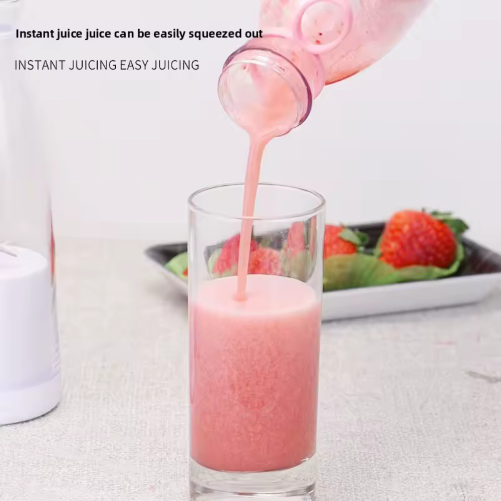 Mini Juice® – Tu licuadora portátil para jugos frescos en segundos