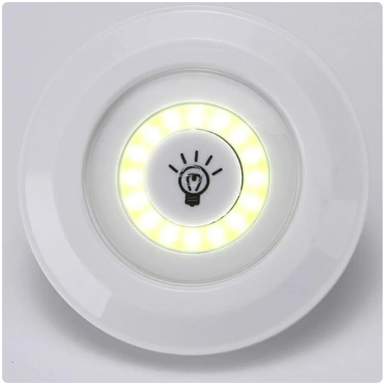 💡 Pack de 3 Luces LED Inalámbricas con Control Remoto – ¡Ilumina Fácilmente Cualquier Espacio!