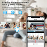 🔐 Cámara de Seguridad WiFi 360° Tipo Foco – ¡Instálala en segundos, vigila todo!