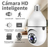 🔐 Cámara de Seguridad WiFi 360° Tipo Foco – ¡Instálala en segundos, vigila todo!