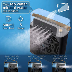 Mini Ventilador de Aire Frío 3 en 1 - Keuma Wind®