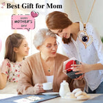 🌹 Collar con Rosa Eterna en Caja Joyero – El Regalo que Dice Te Amo en 100 Idiomas