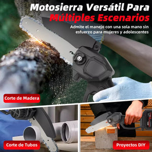 MotoSierra Portátil Recargable - Keuma Wood® + Recargables Gratis